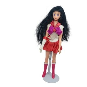 1995 Vintage Bandai Sailor Moon Sailor Mars Adventure Fashion Doll Anime READ